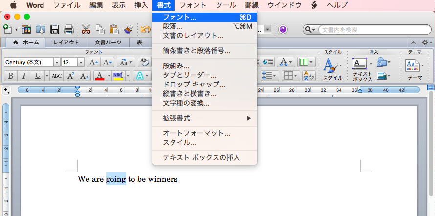 word 2011 for mac wingdings